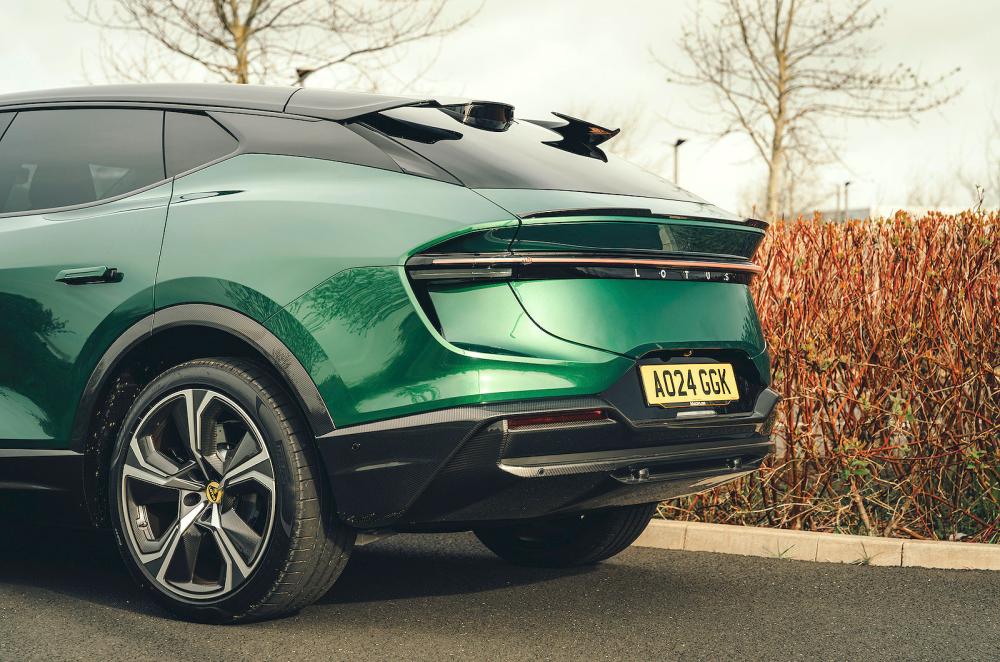 Green Lotus Eletre rear detail