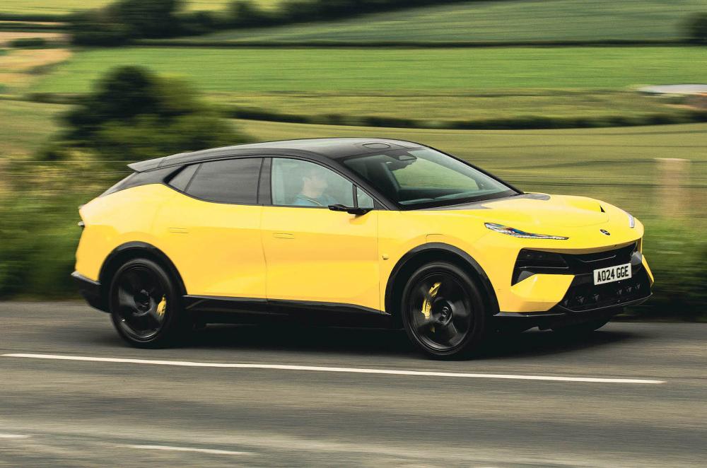 Green Lotus Eletre right driving