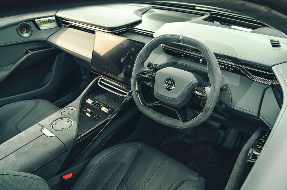 Lotus Eletre steering wheel