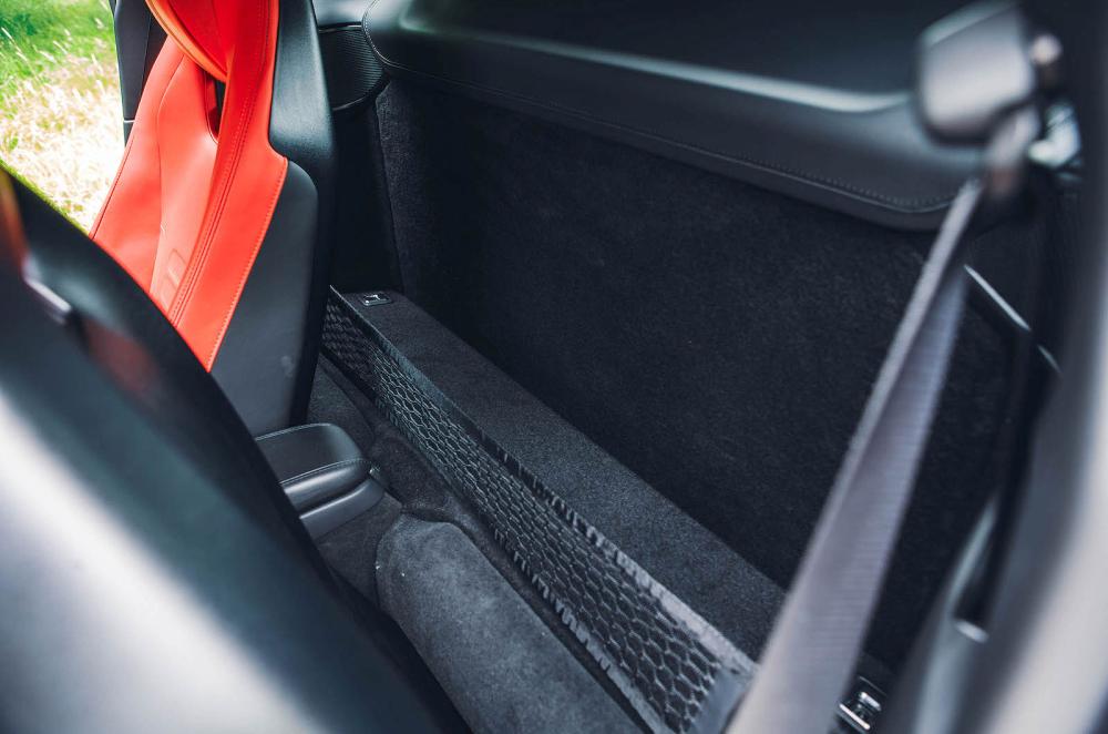 Lotus Emira interior storage