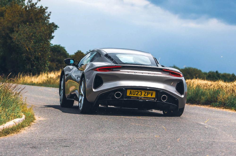 Lotus Emira rear cornering