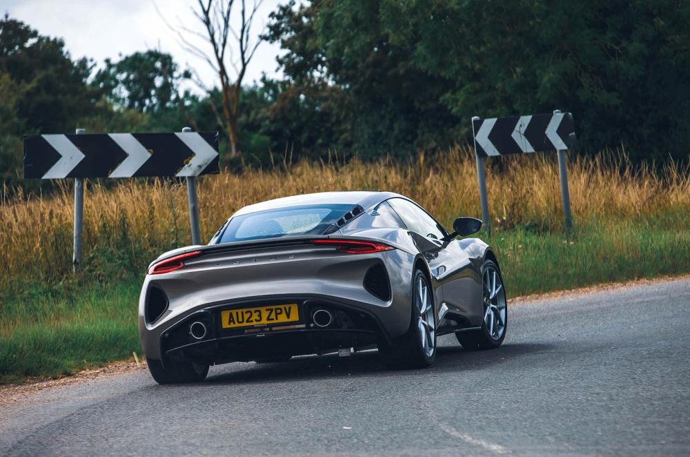 Lotus Emira rear cornering
