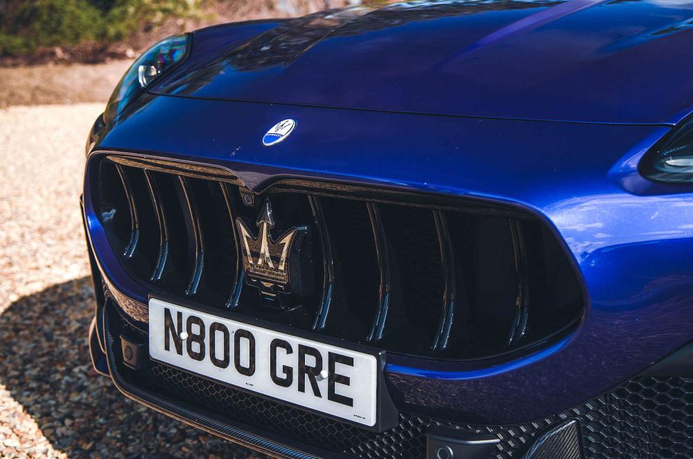Maserati Grecale Trofeo grille