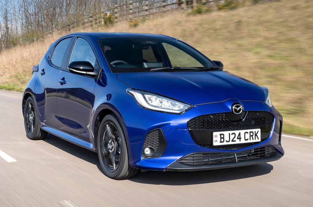 Mazda 2 Hybrid front right driving