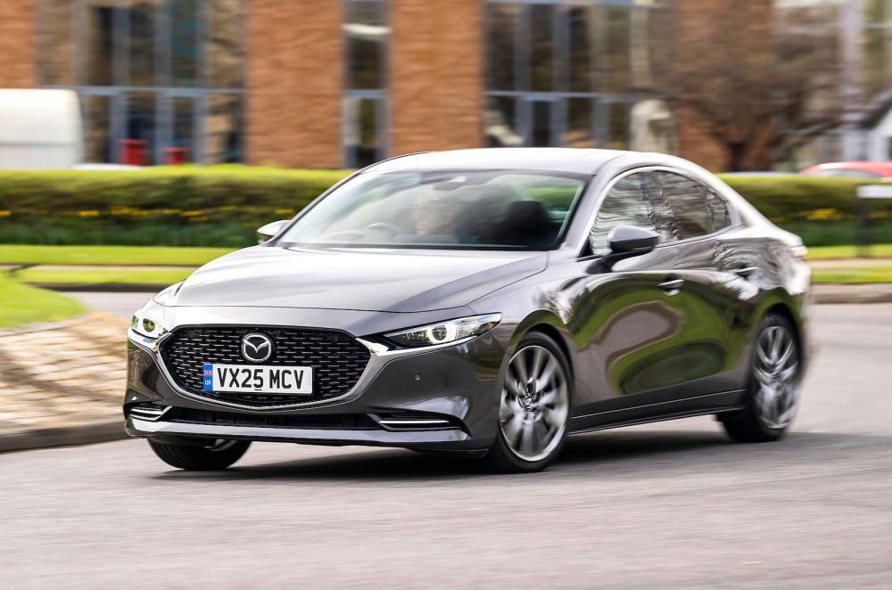 Mazda 3 Saloon front cornering