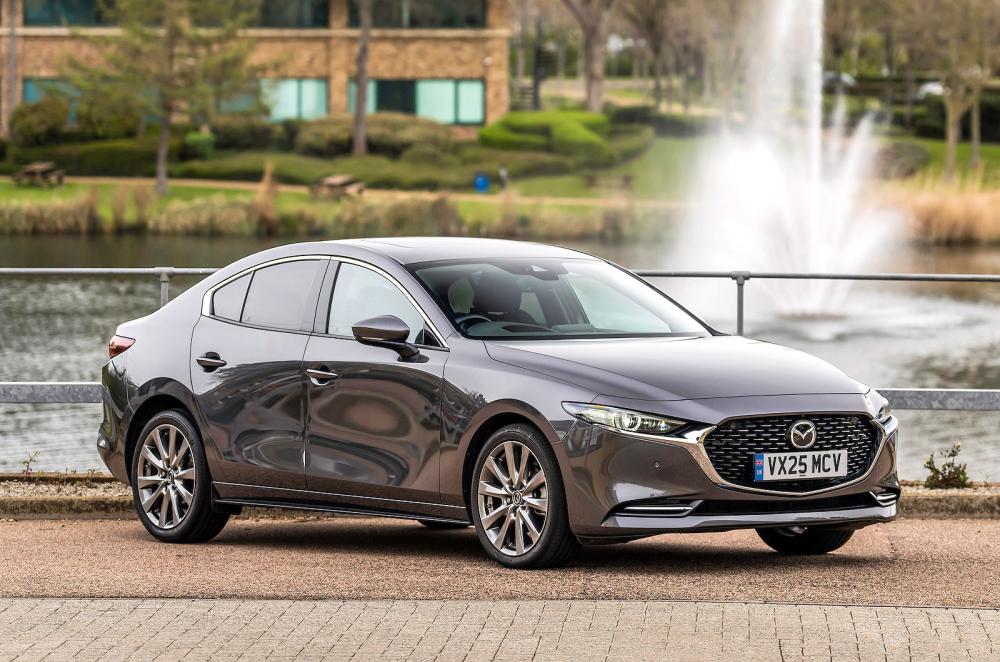 Mazda 3 Saloon front right static
