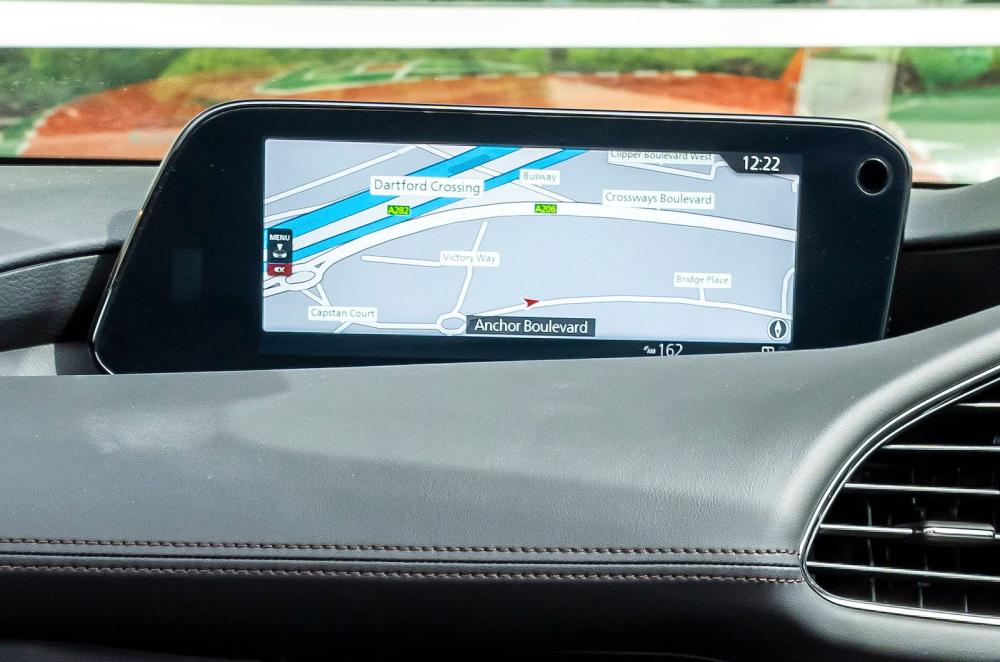 Mazda 3 Saloon infotainment touchscreen