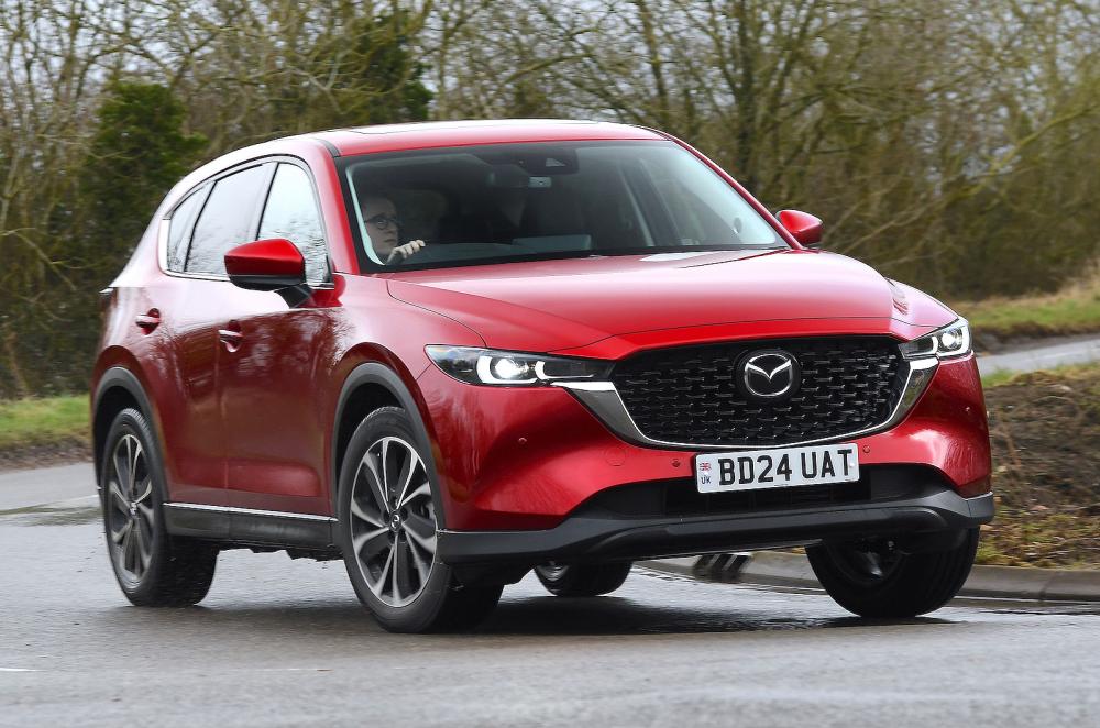 Mazda CX-5 front cornering