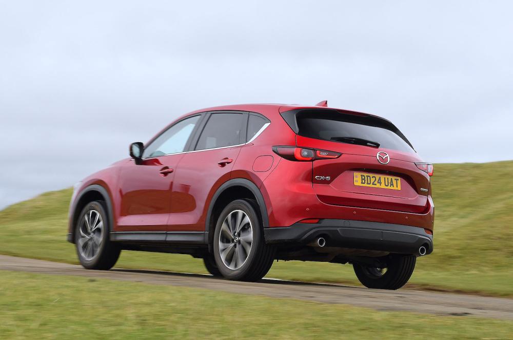 Mazda CX-5 rear left driving