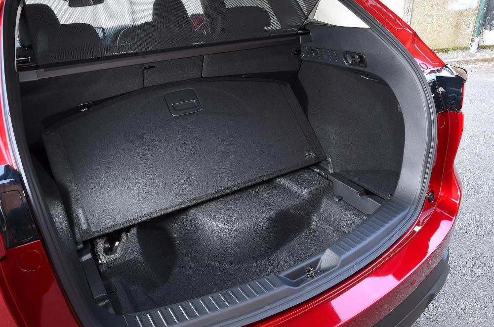 Mazda CX-5 underfloor boot space