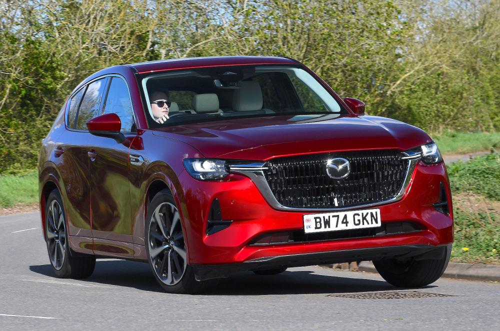 Mazda CX-60 front cornering