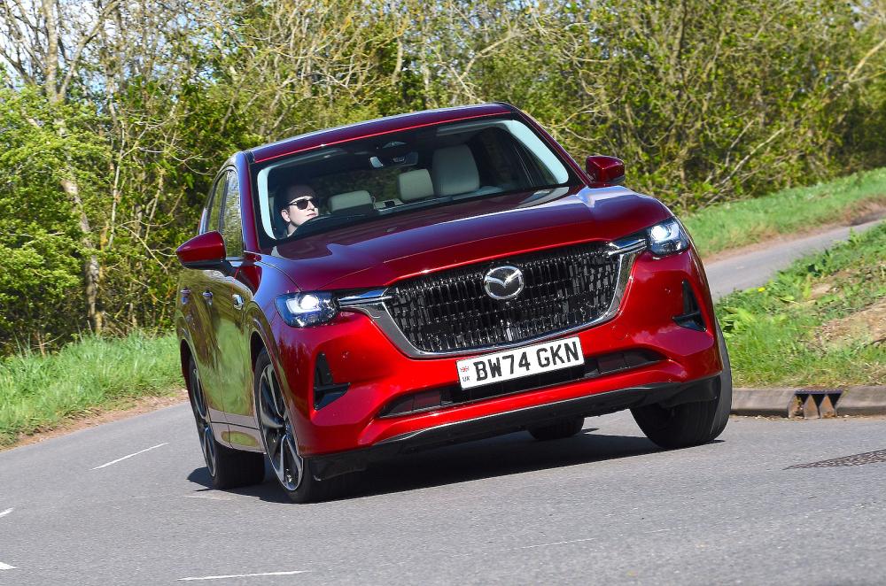 Mazda CX-60 front cornering