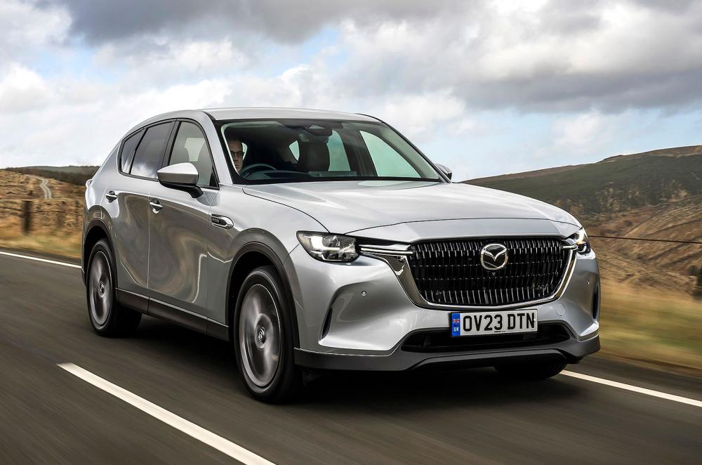 Mazda CX-60 front right driving