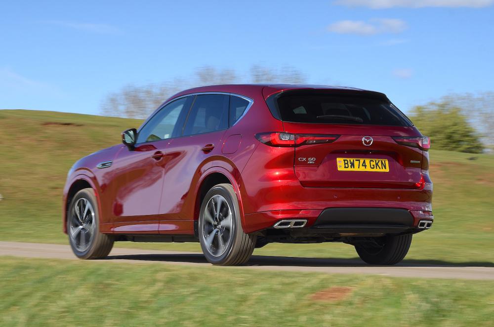 Mazda CX-60 rear left driving