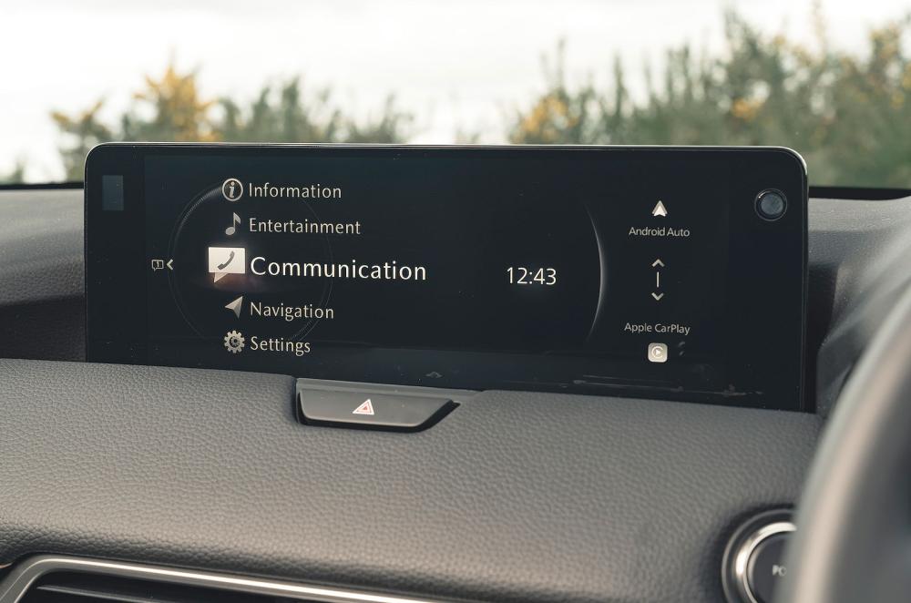 Mazda CX-80 infotainment screen