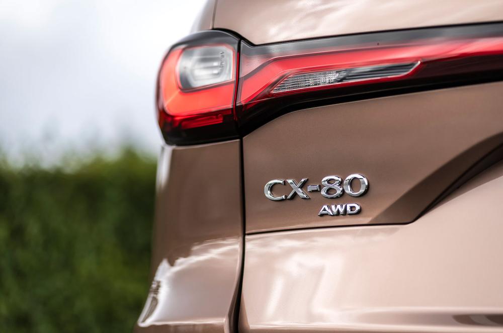 Mazda CX-80 rear lights