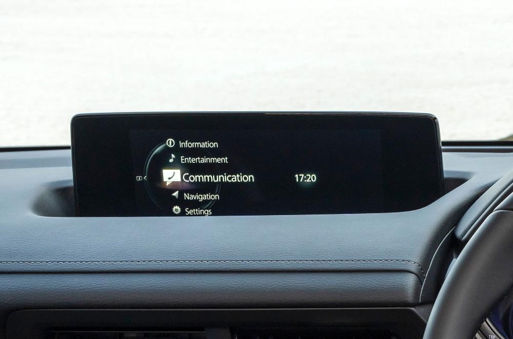 Mazda MX-30 R-EV infotainment screen