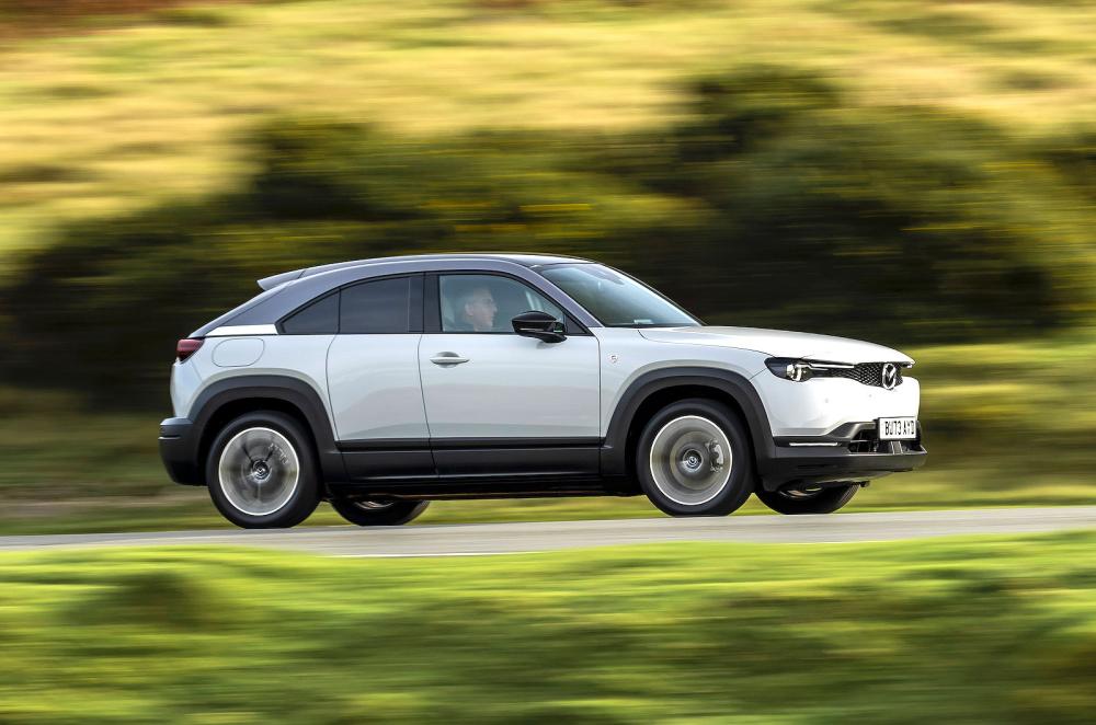 Mazda MX-30 R-EV right driving