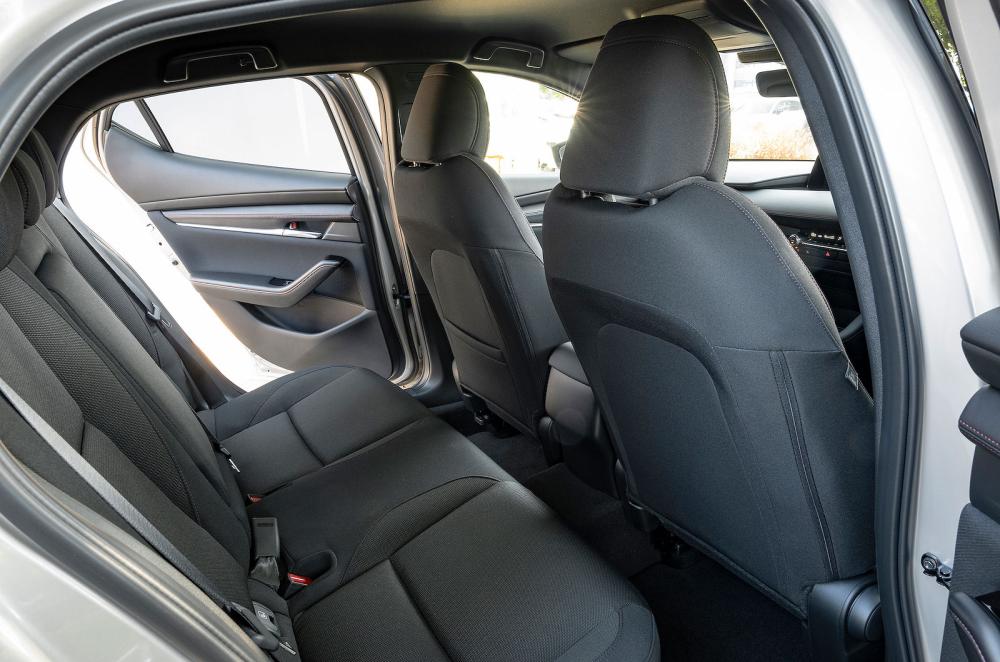 Mazda 3 back seats