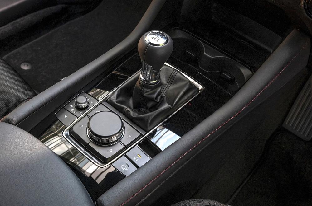 Mazda 3 interior detail