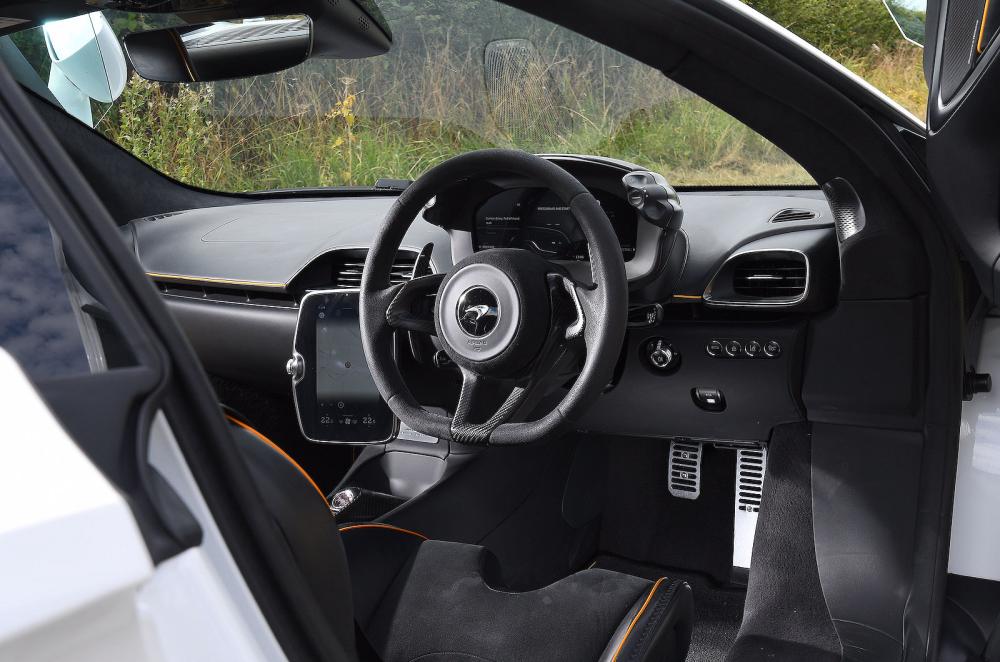 McLaren Artura interior dashboard