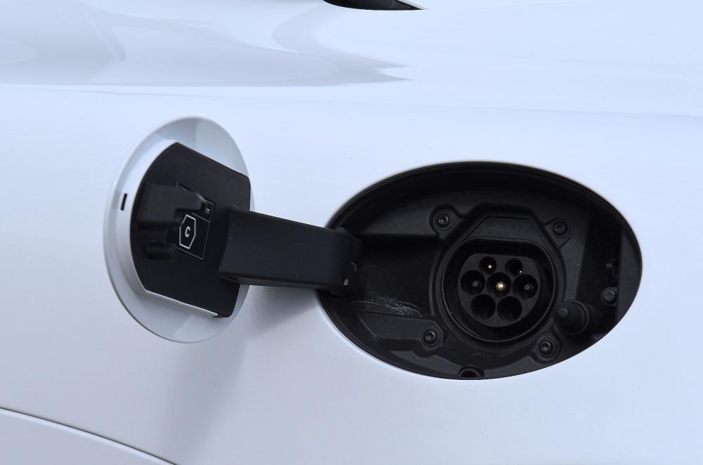 McLaren Artura PHEV charging socket