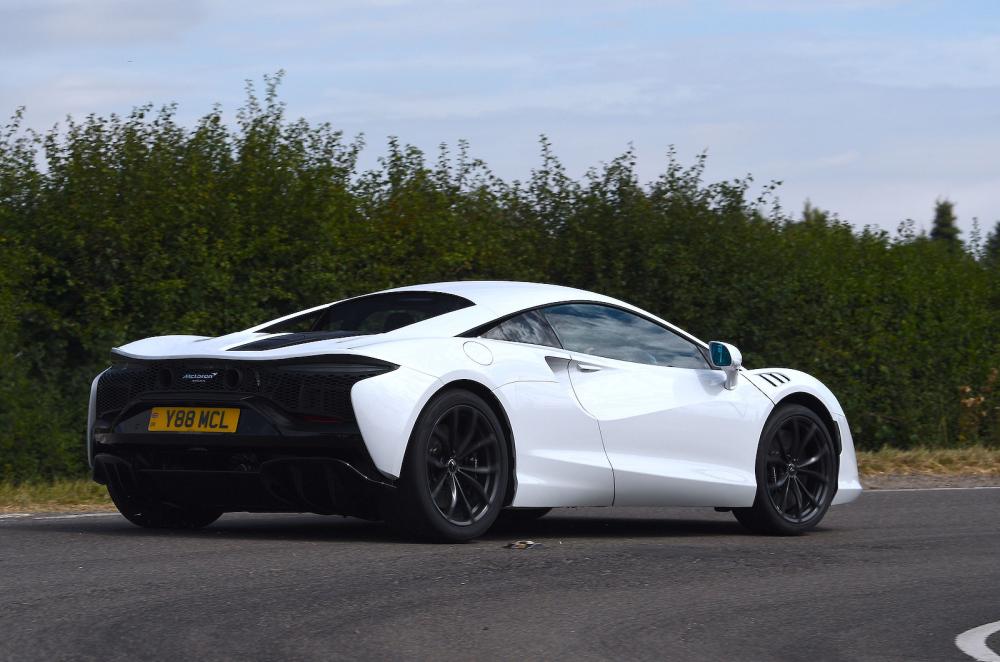 McLaren Artura rear cornering