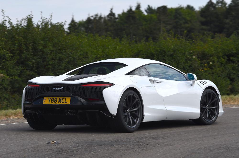McLaren Artura rear cornering