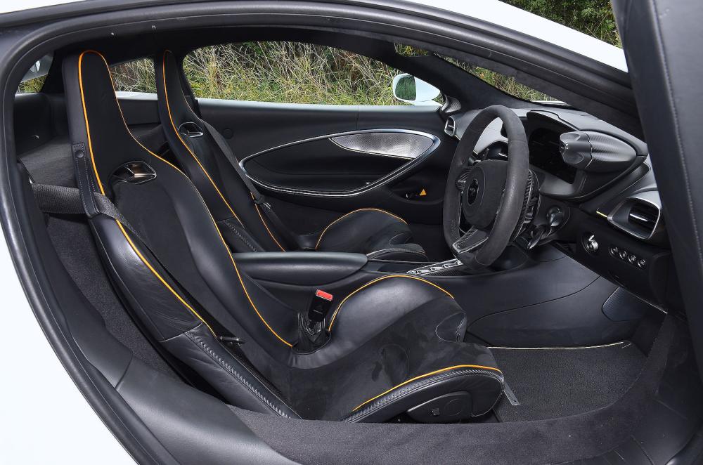 McLaren Artura interior front seats