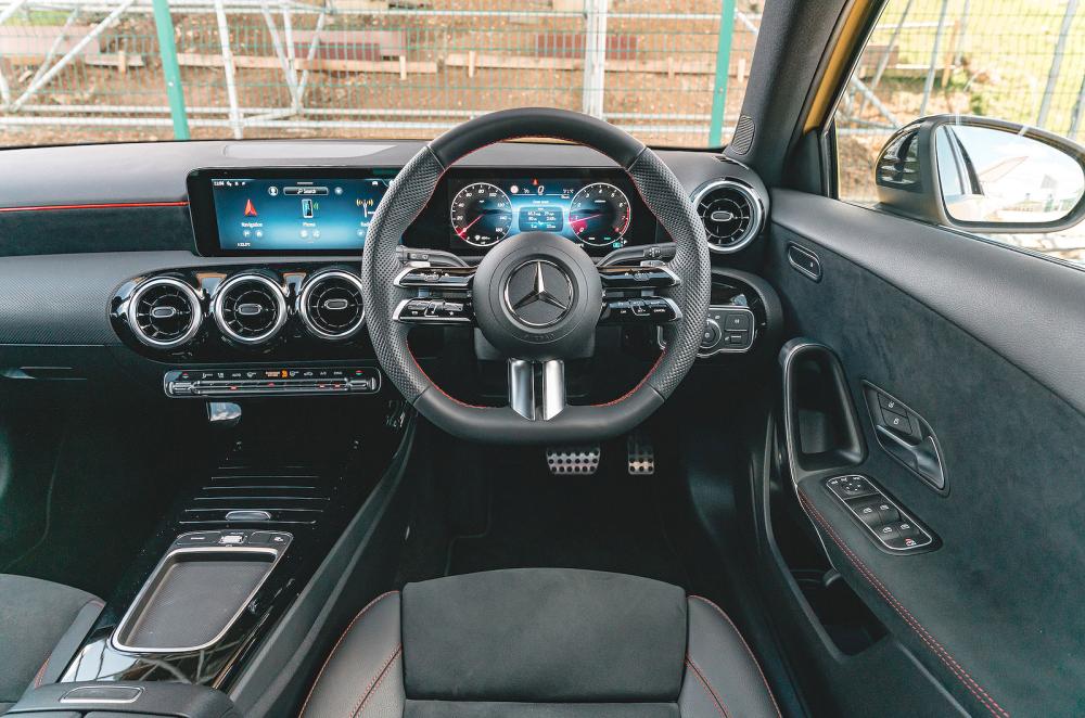 Mercedes A-Class dashboard