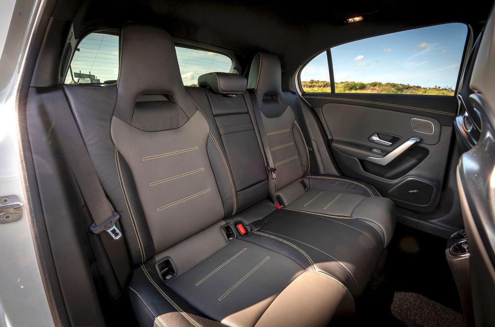 Mercedes-AMG A45 S back seats