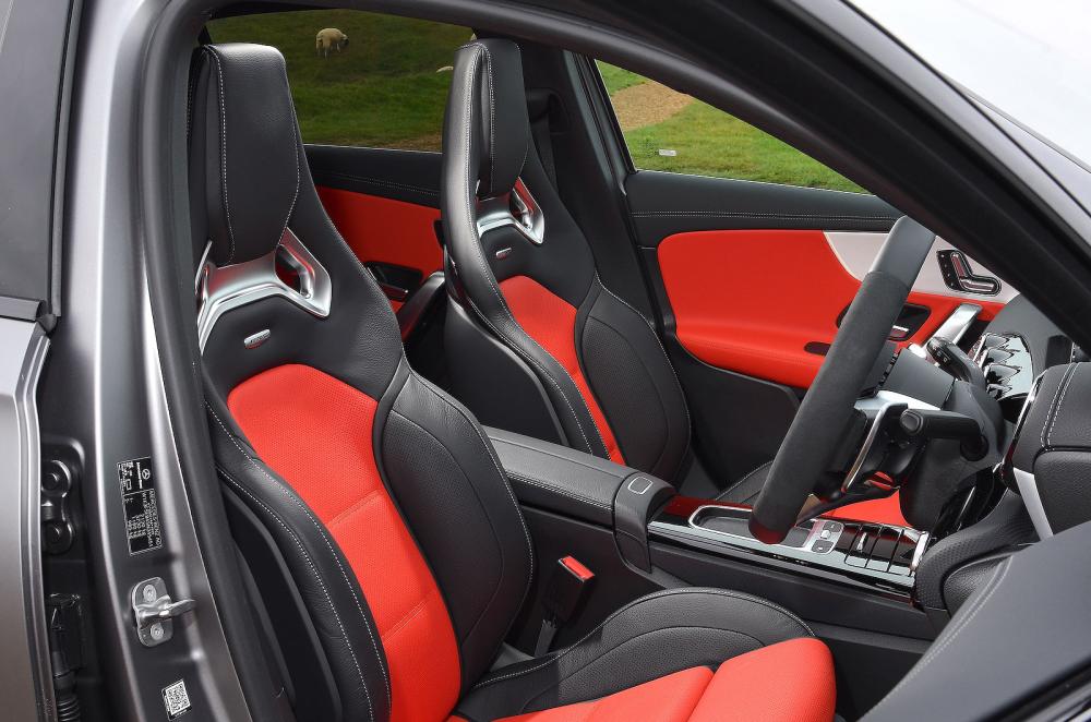 Mercedes-AMG A45 S front seats