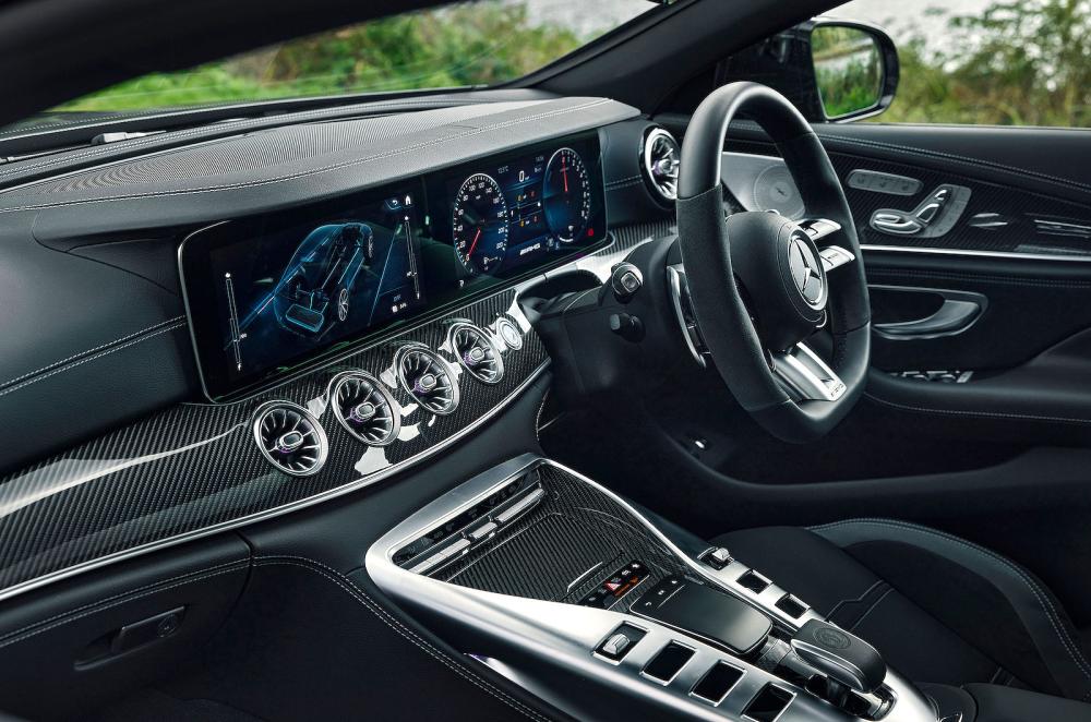 Mercedes-AMG GT 4-door Coupé interior dashboard