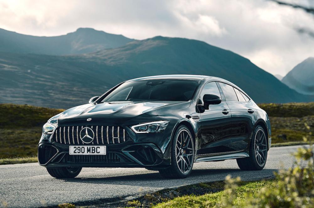 Mercedes-AMG GT 4-door Coupé front left static