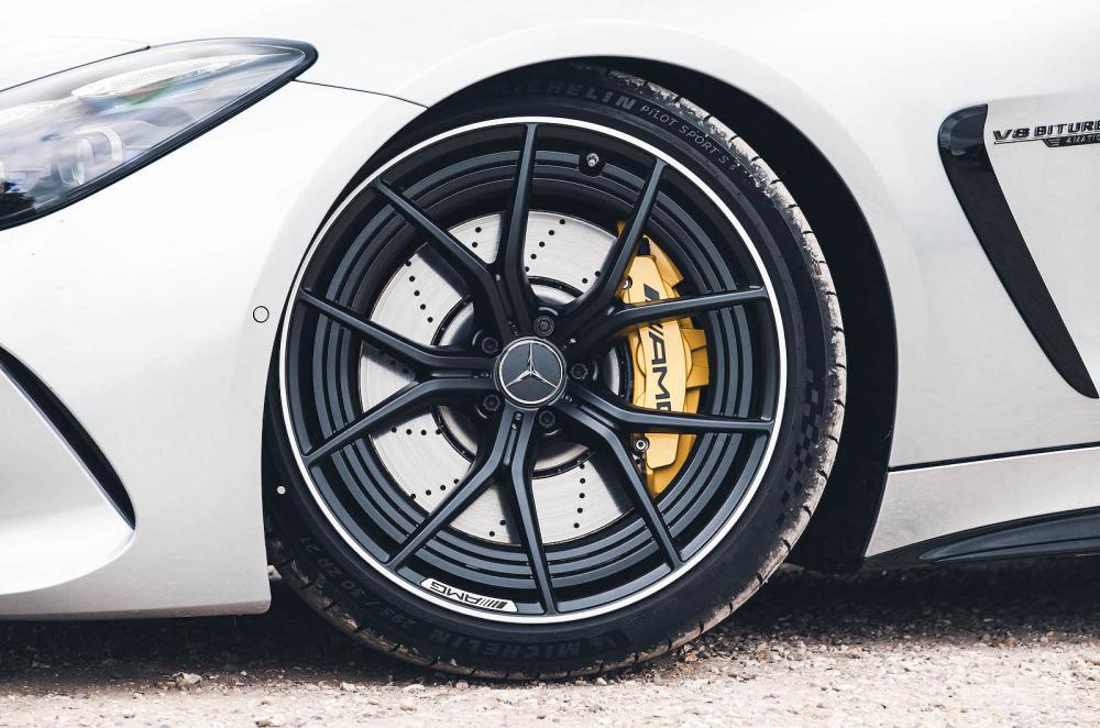 Mercedes-AMG GT alloy wheel detail