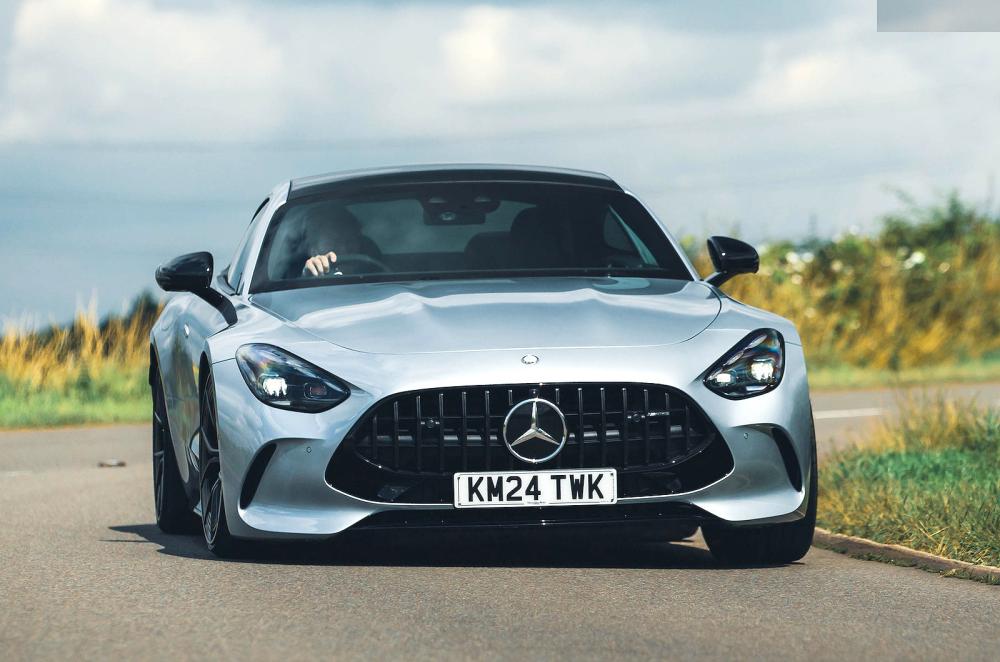 Mercedes-AMG GT front driving