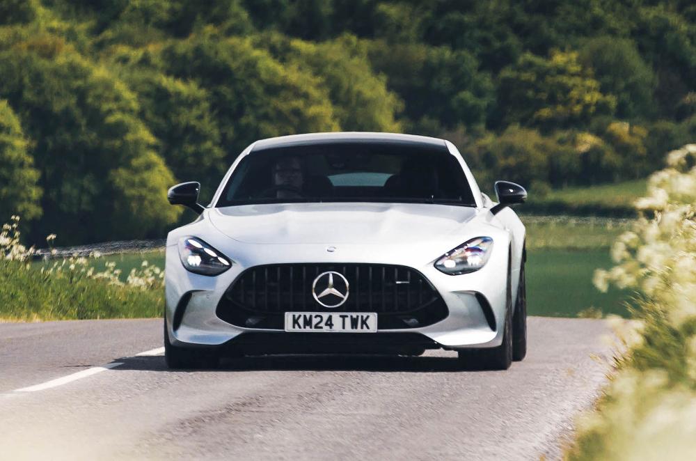 Mercedes-AMG GT front driving