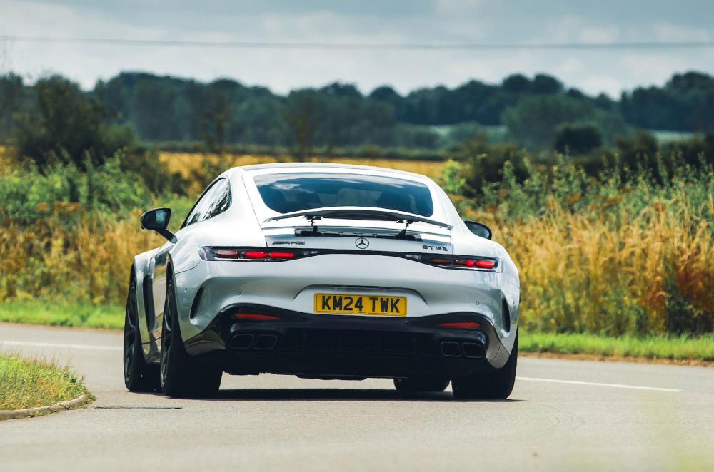 Mercedes-AMG GT rear driving