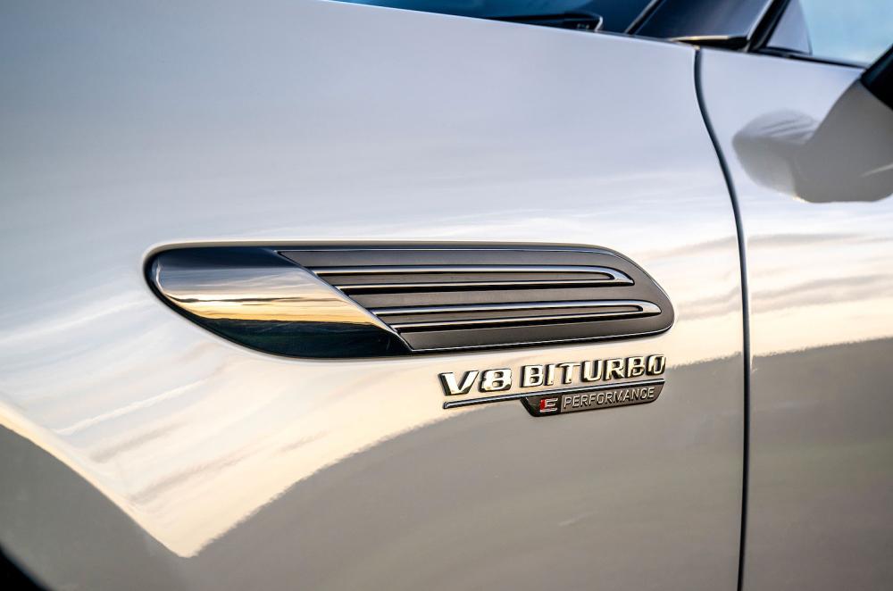 Mercedes SL side badge