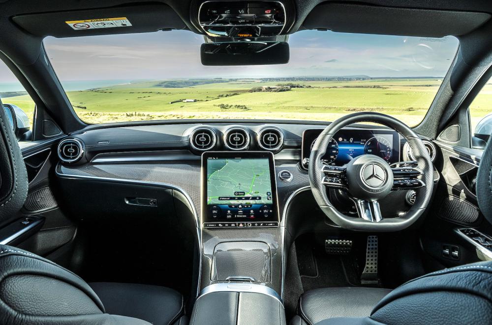 Mercedes C-Class dashboard