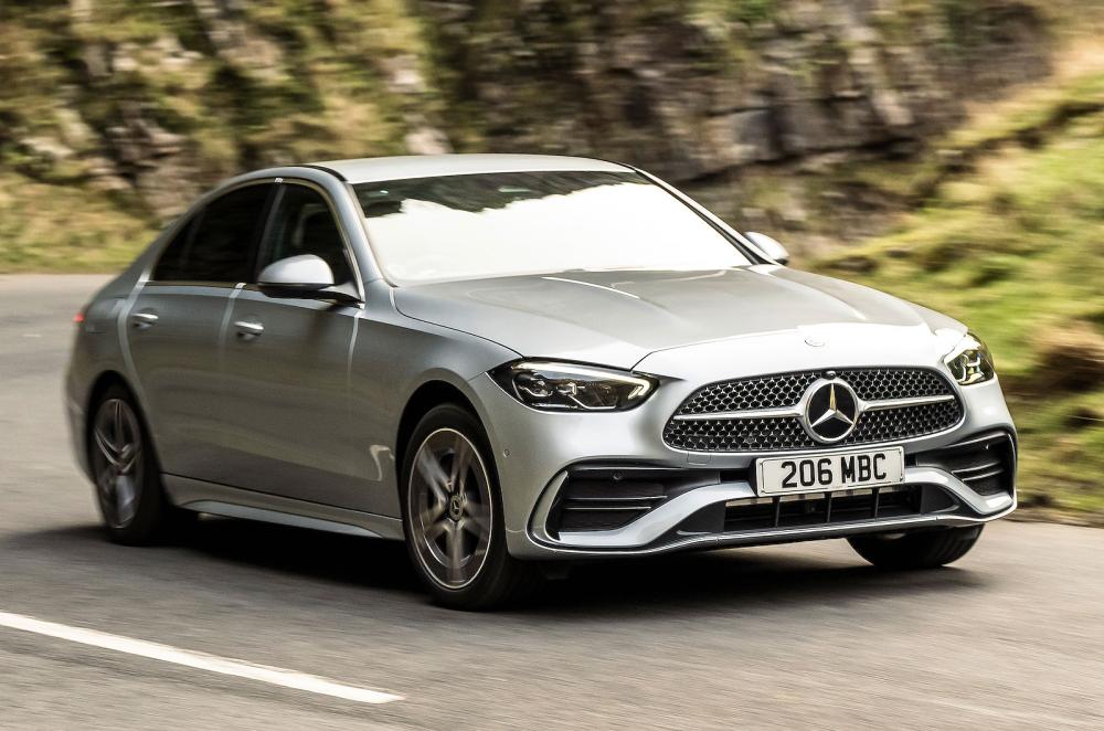 Mercedes C-Class front right driving