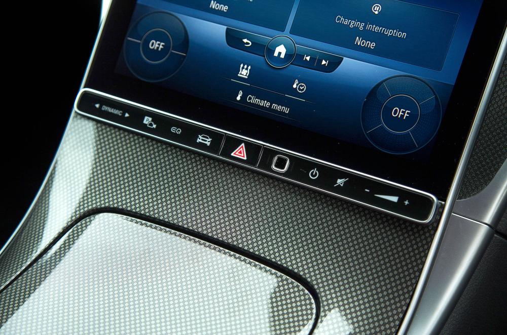 Mercedes C-Class interior detail