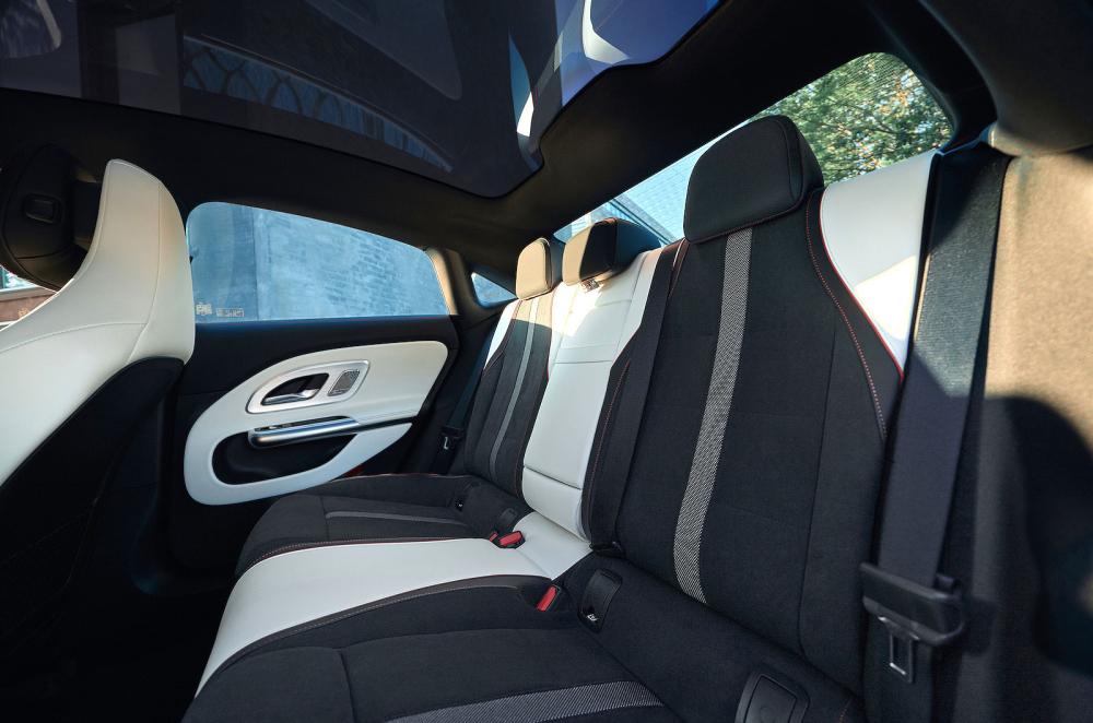 Mercedes CLA back seats