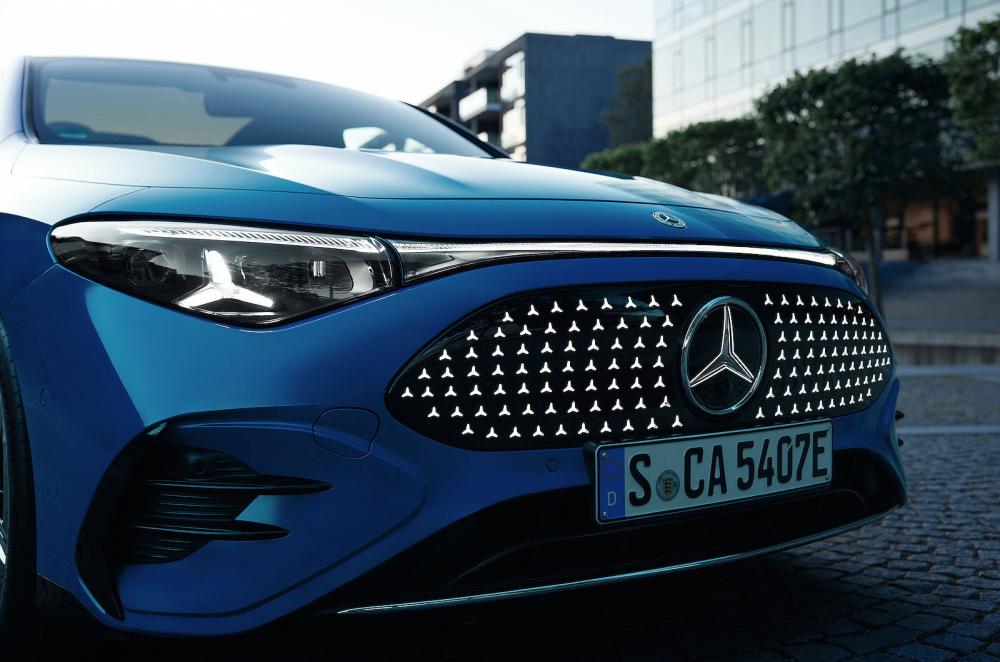 Mercedes CLA front detail