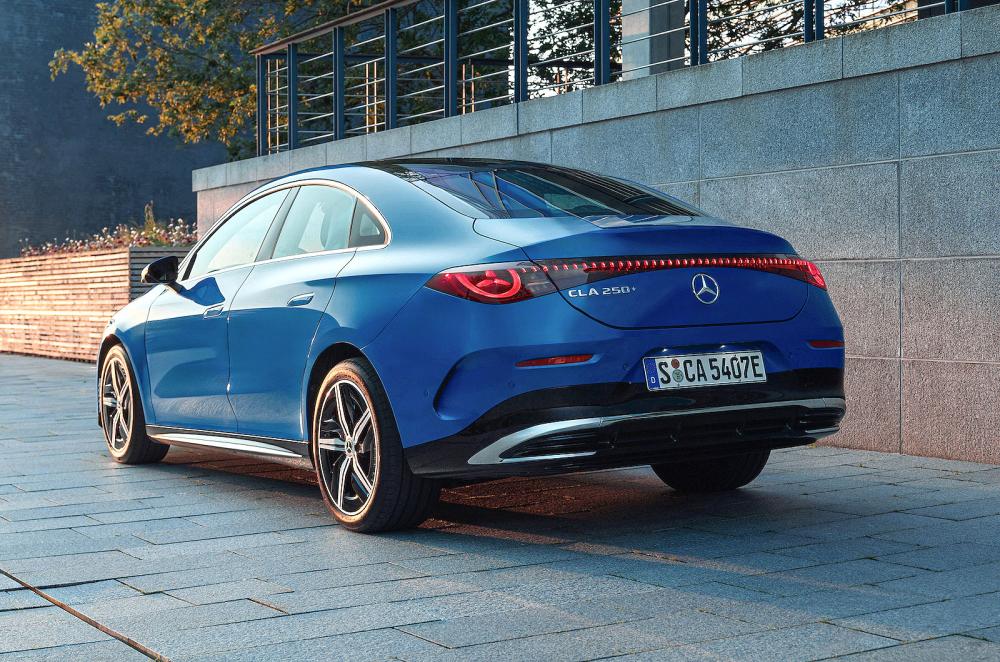 Mercedes CLA rear left static