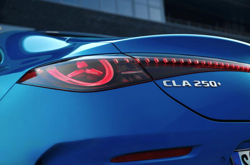 Mercedes CLA rear lights