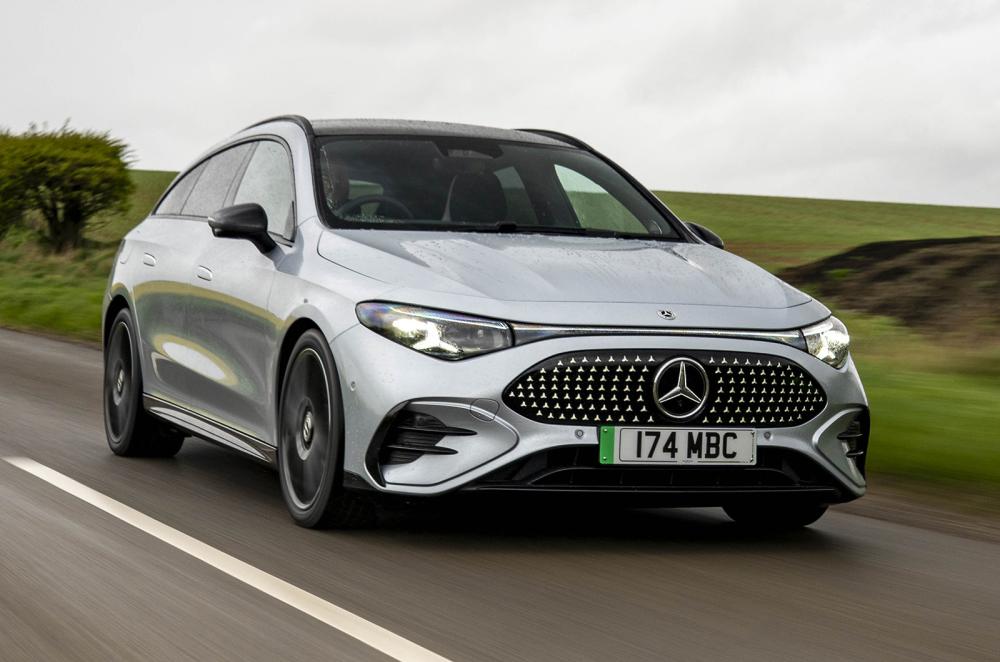 Mercedes CLA Shooting Brake driving front right