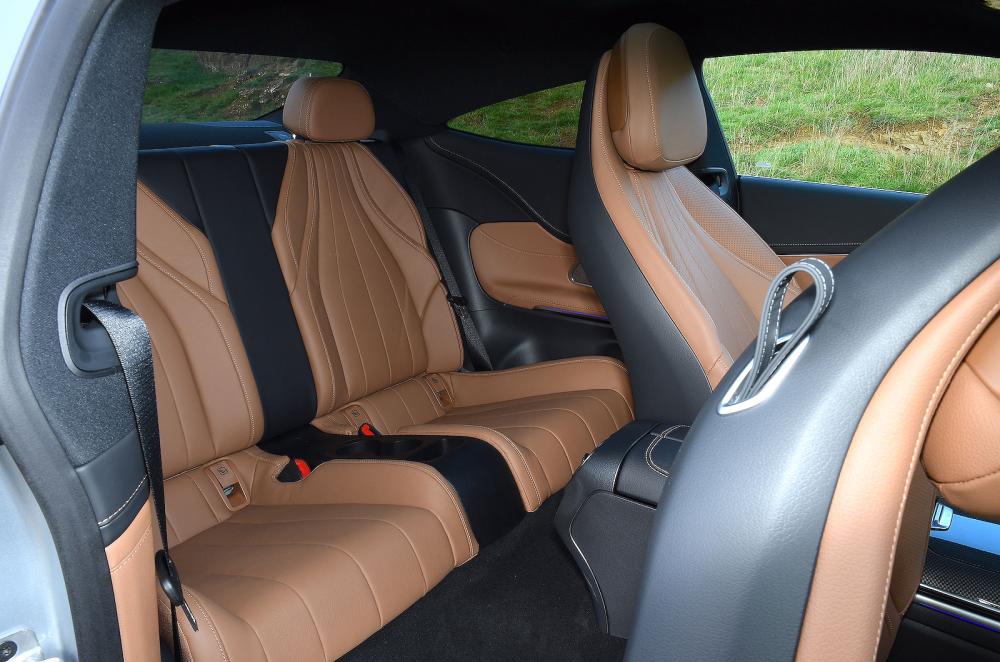 Mercedes CLE back seats