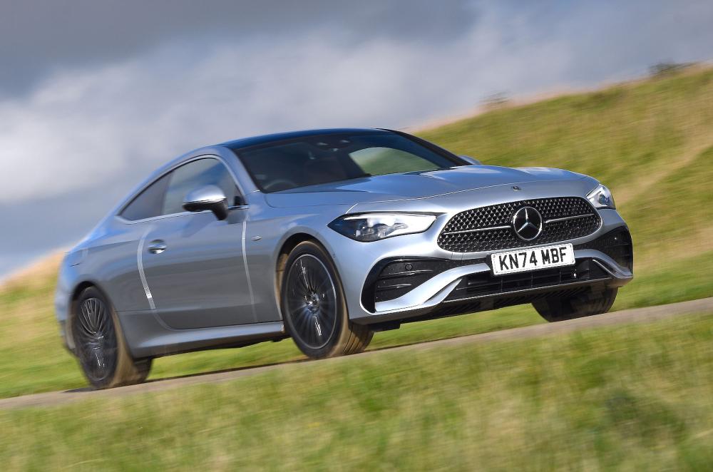 Mercedes CLE front right driving