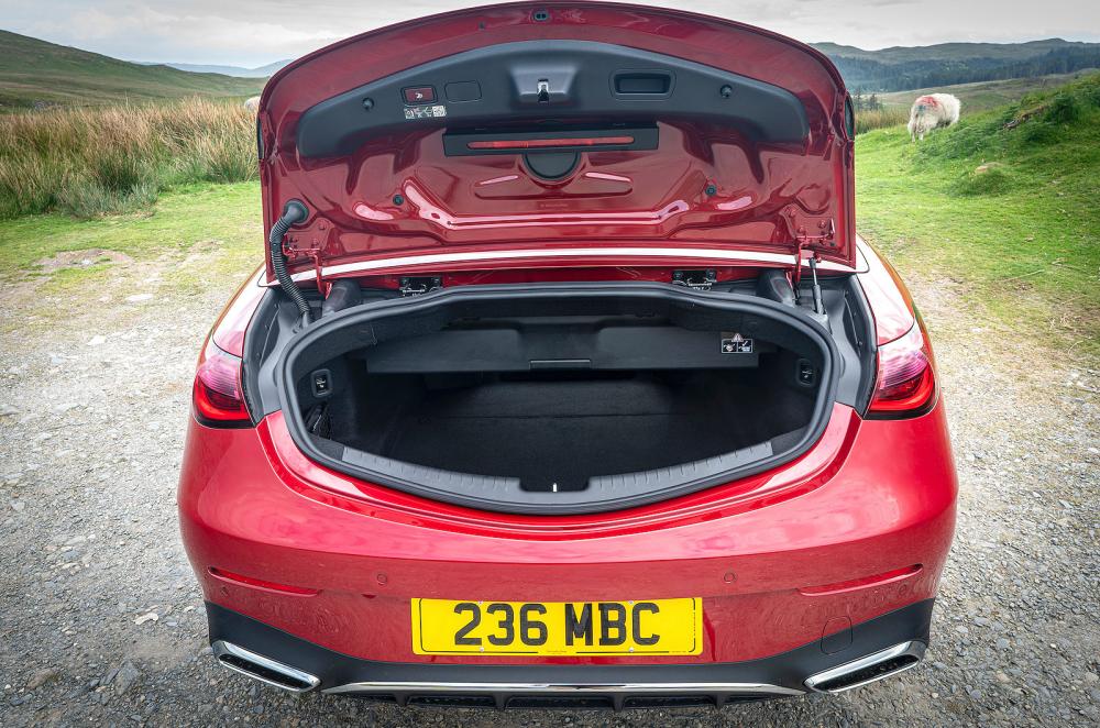 Mercedes CLE Cabriolet boot
